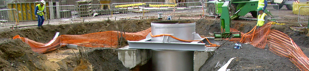 Large diameter industrial piping